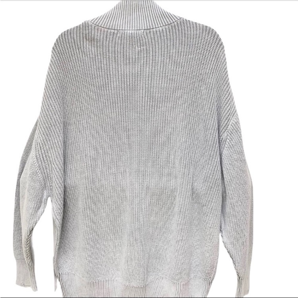 Young Fabulous & Broke Camron Grey Pullover Turtleneck Sweater Size M/L - Picture 4 of 8